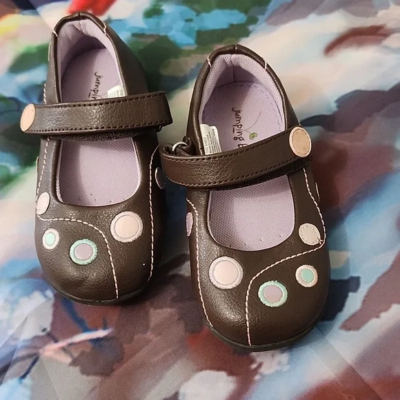 Jumping Bean Girls Shoes Size 8 Toddler EUC - Picture 1 of 5